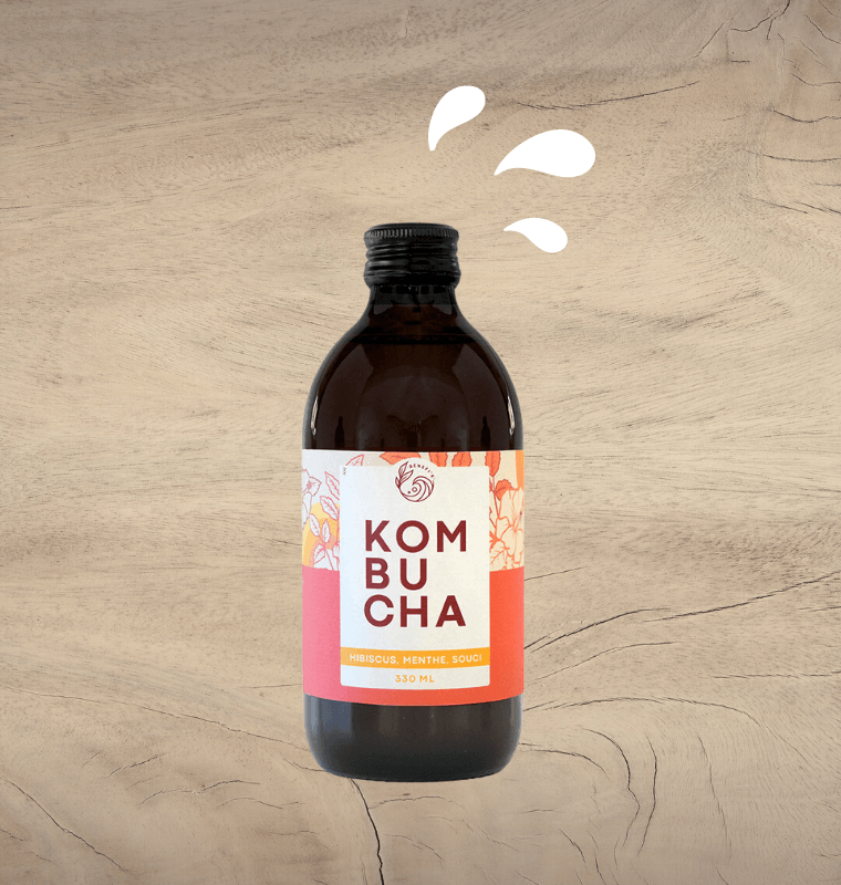 Kombucha Hibiscus, Mint, Marigold